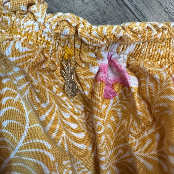 Beachgold Off Shoulder Ruffle‎ Mini Dress Floral Print Casual Size M - Picture 9 of 9